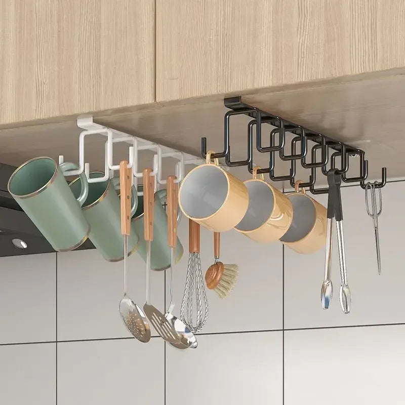Under-Shelf Double Hooks – Gold