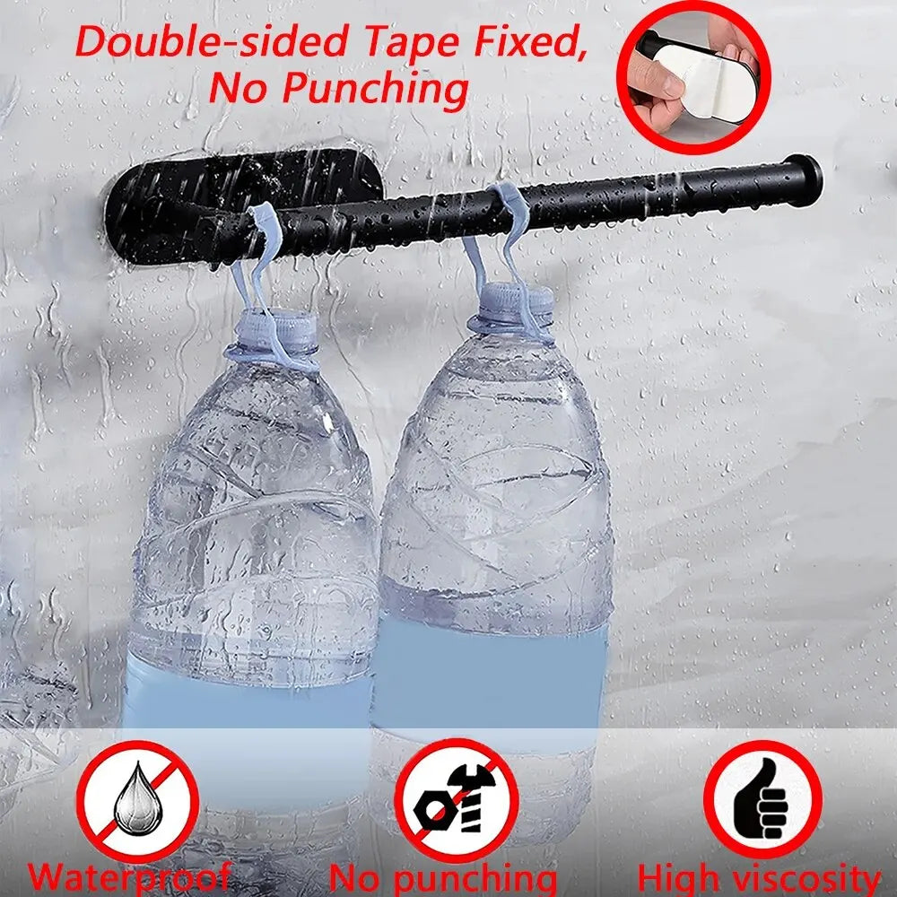 Adhesive Kitchen Roll Holder – Silver