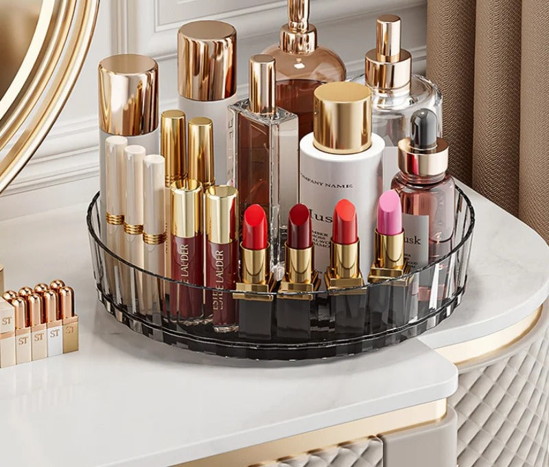 Rotating spice organiser, clear